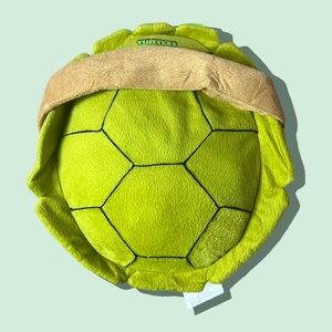 Vintage Teenage Mutant Ninja Turtles Soft Plush Pillow Book Bag Sleepover Toy